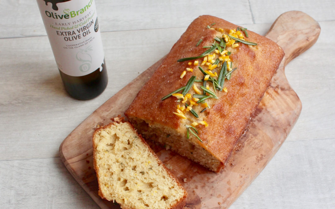 Orange, Rosemary and Olive Oil Drizzle Cake